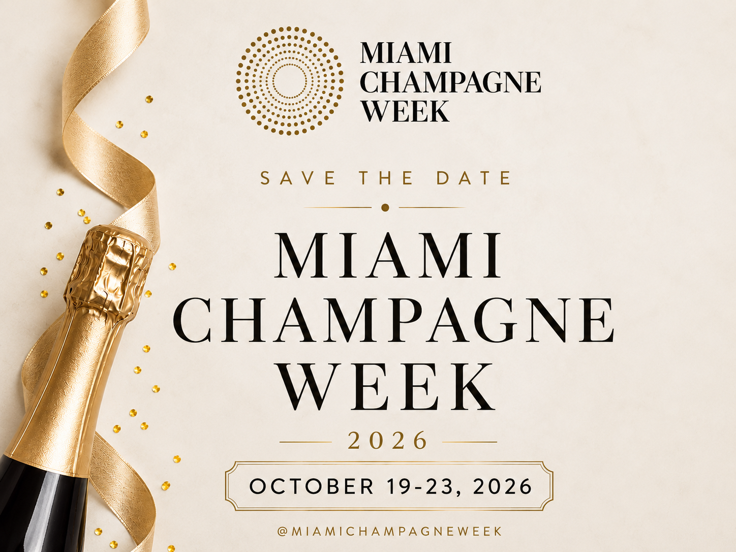 Miami Champagne Week 2026 | Florida Wine Academy