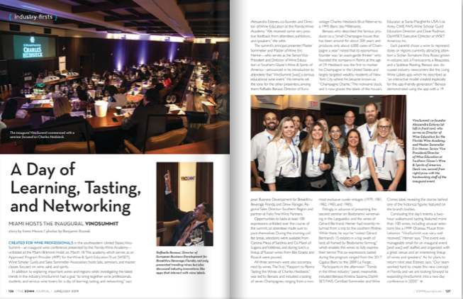 VinoSummit 2019 on Somm Journal