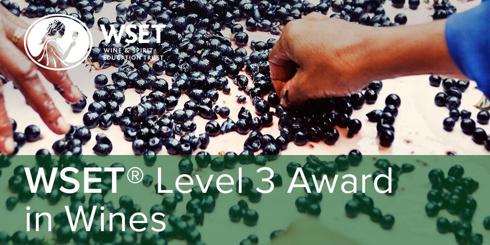 The new WSET Level 3 Award in Wines