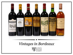 Vintages in Bordeaux Masterclass