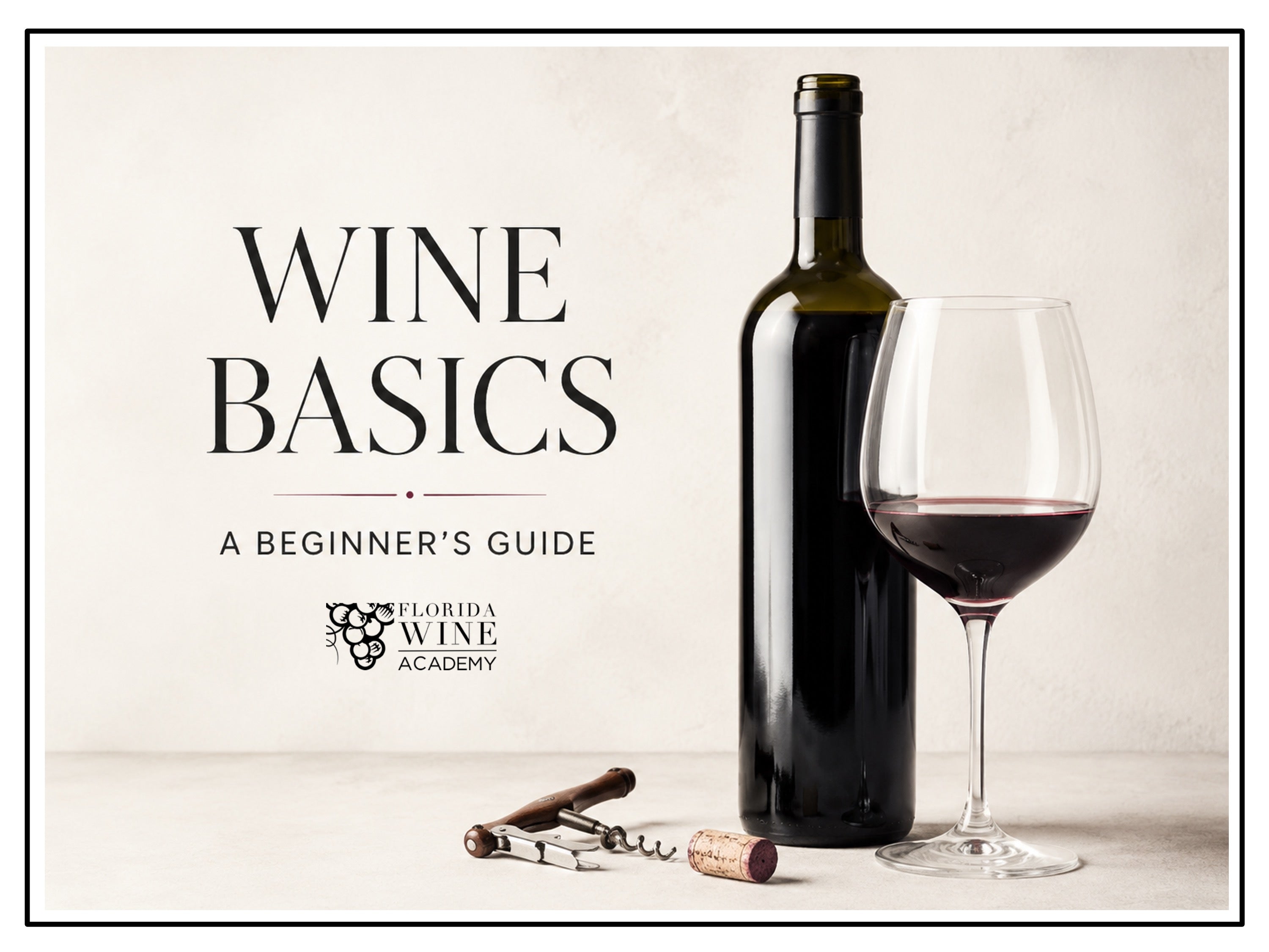 08/20- Wine Basics: A Beginner's Guide