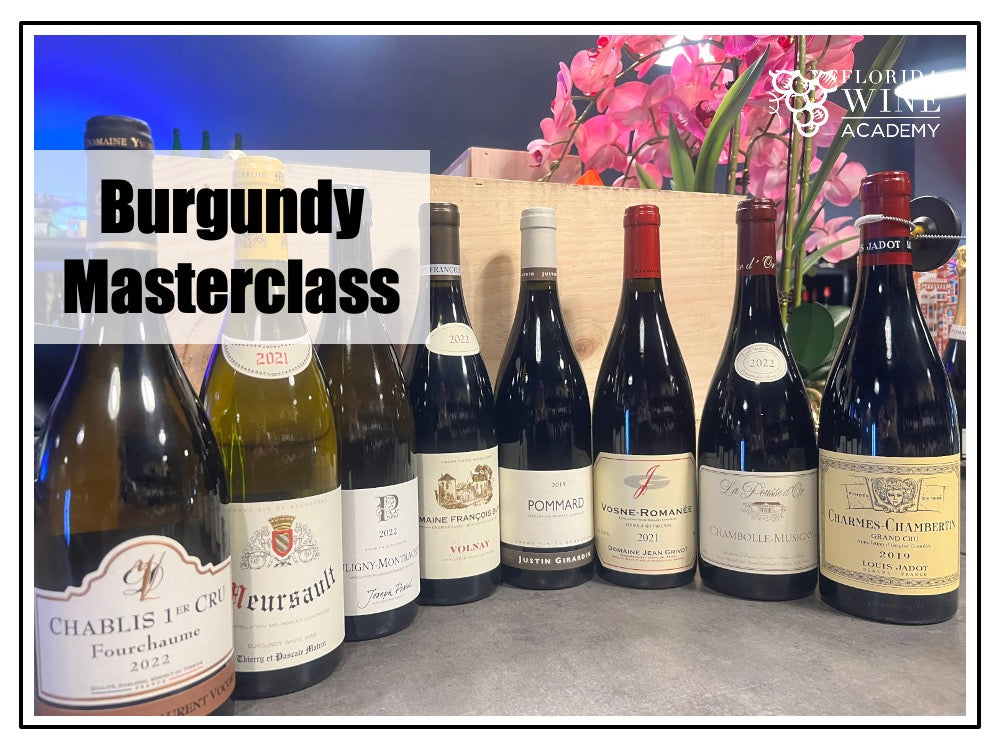 03/20 - Essential Burgundy Masterclass: 8 Must-Know Wine Appellations