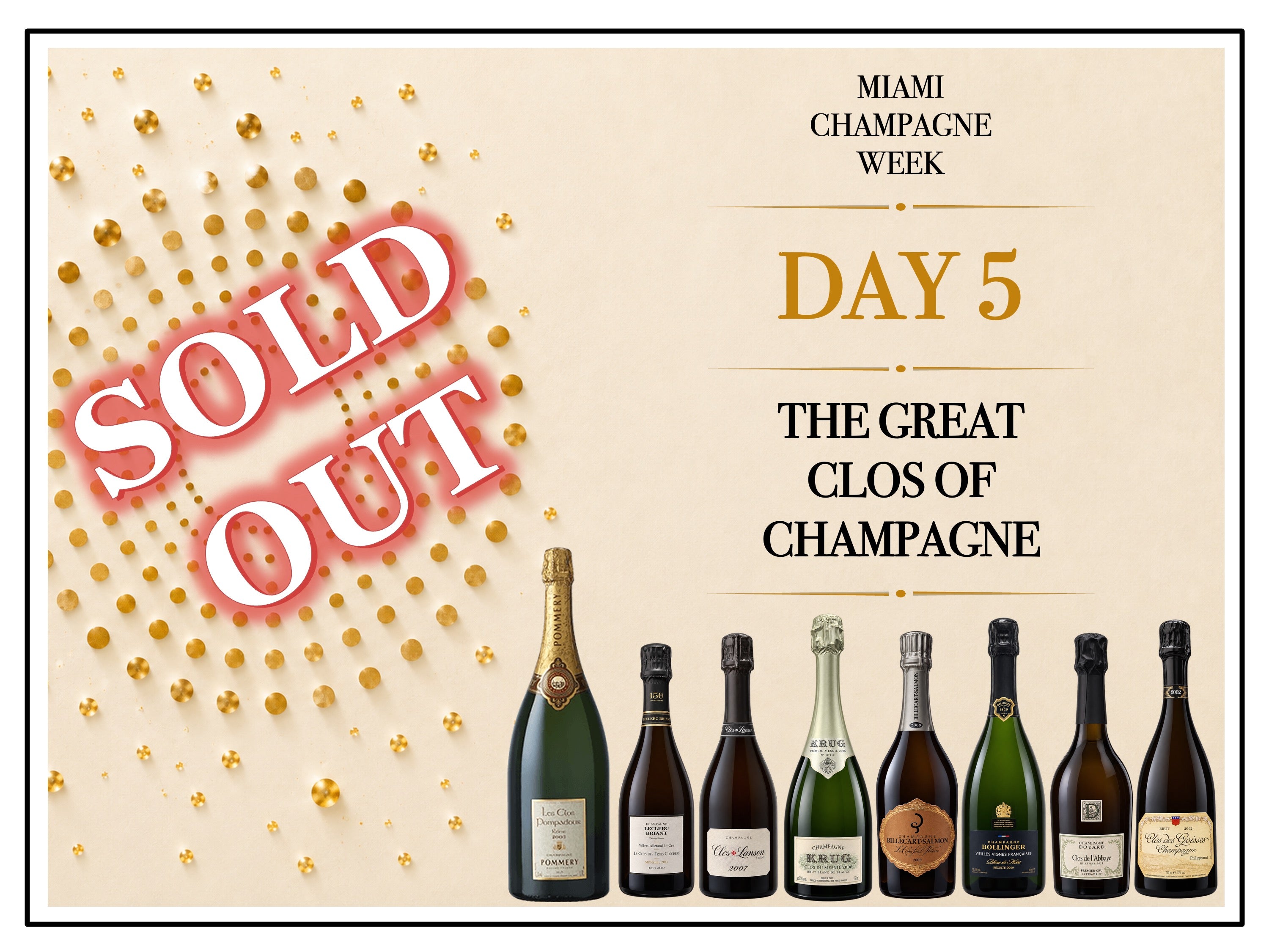 MCW Day 5 - 10/23 The Great Clos of Champagne