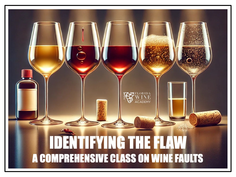 04/23 - Identifying the Flaw: A comprehensive class on wine faults