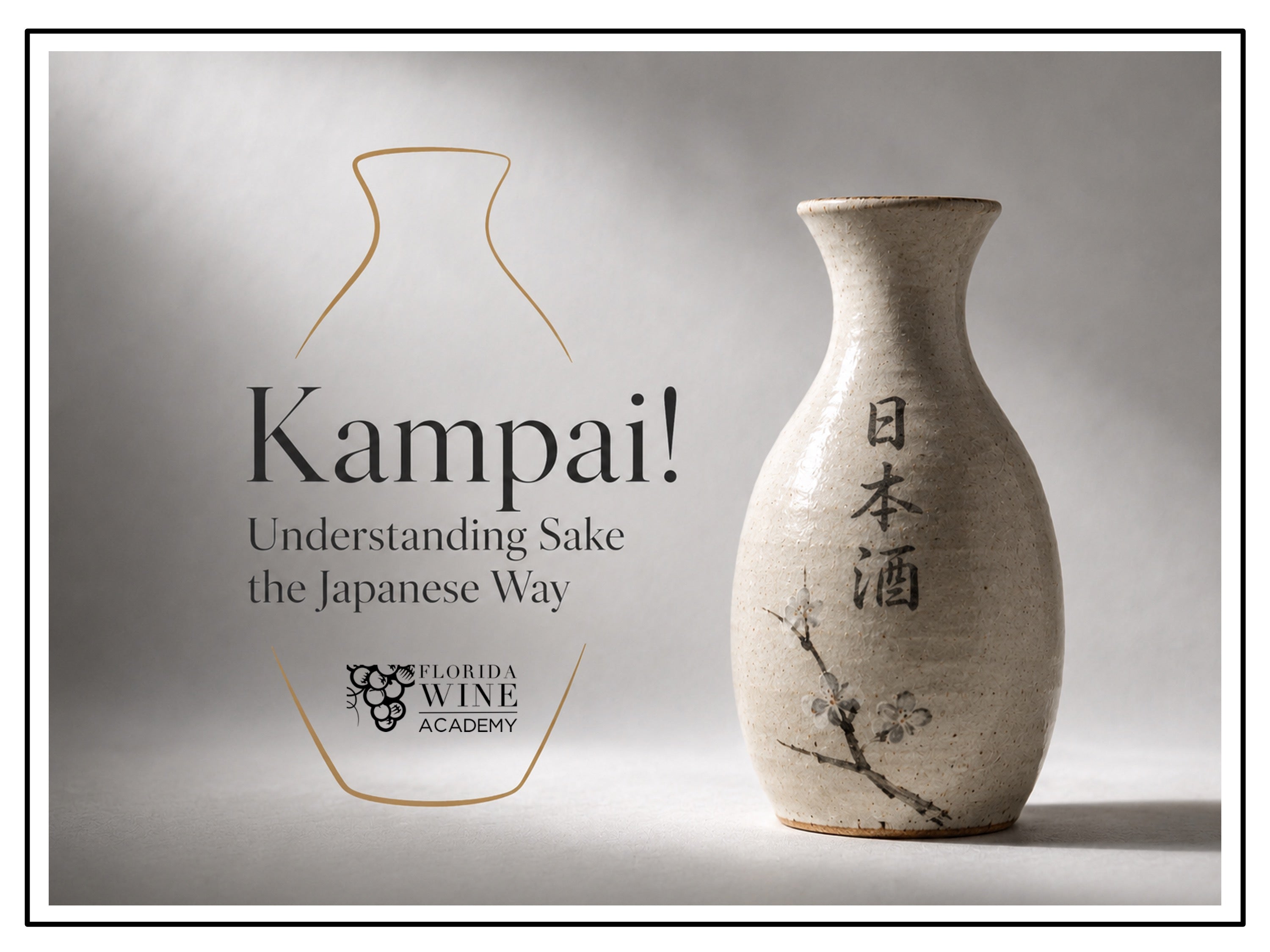 08/20 - Kampai! Understanding Sake the Japanese Way
