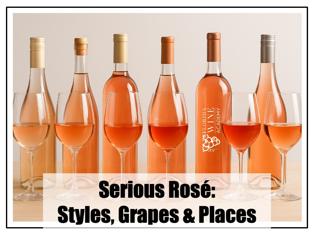 06/26 - Serious Rosé: Styles, Grapes & Places