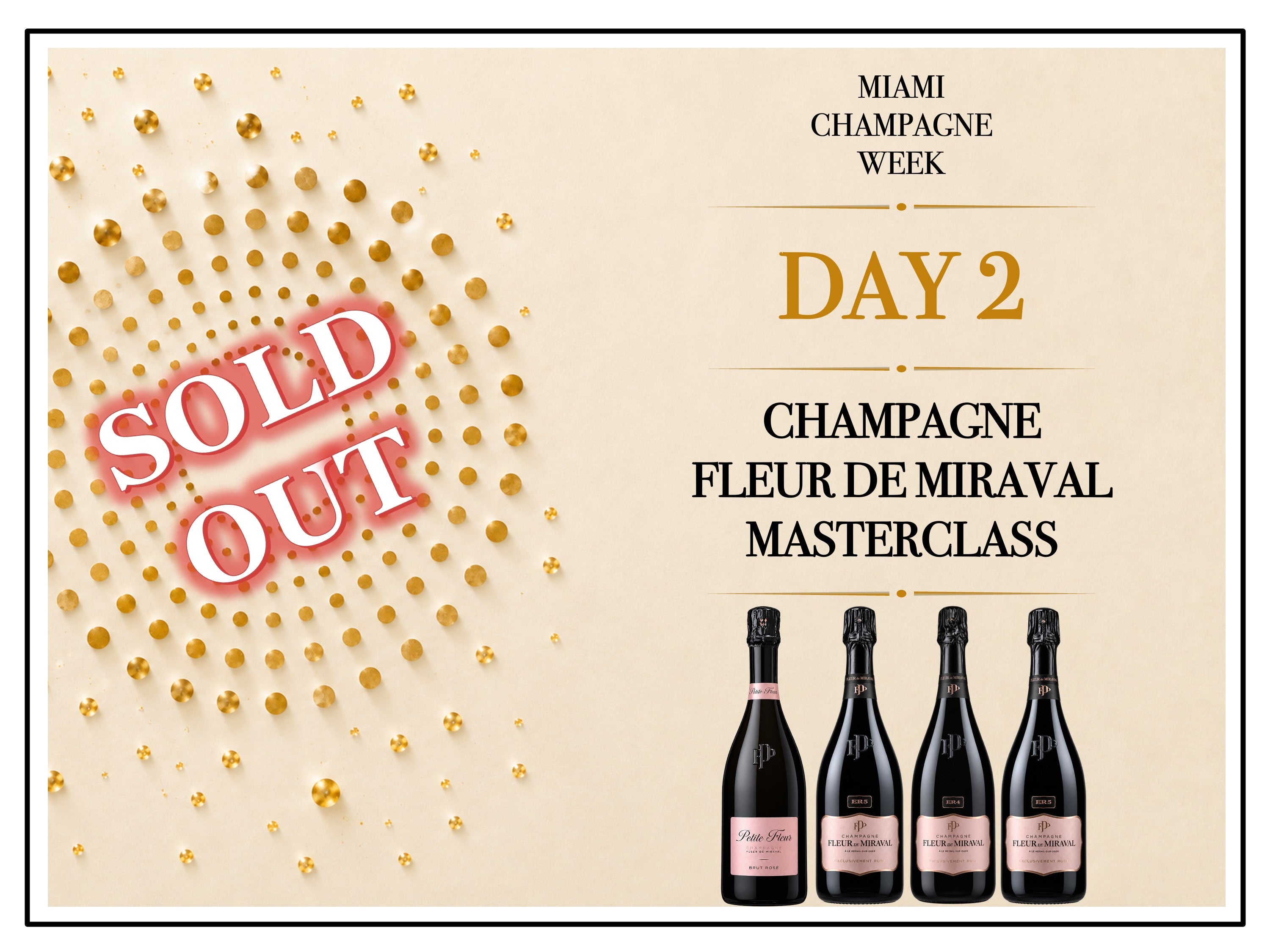 MCW Day 2 - 10/20 Fleur de Miraval Masterclass