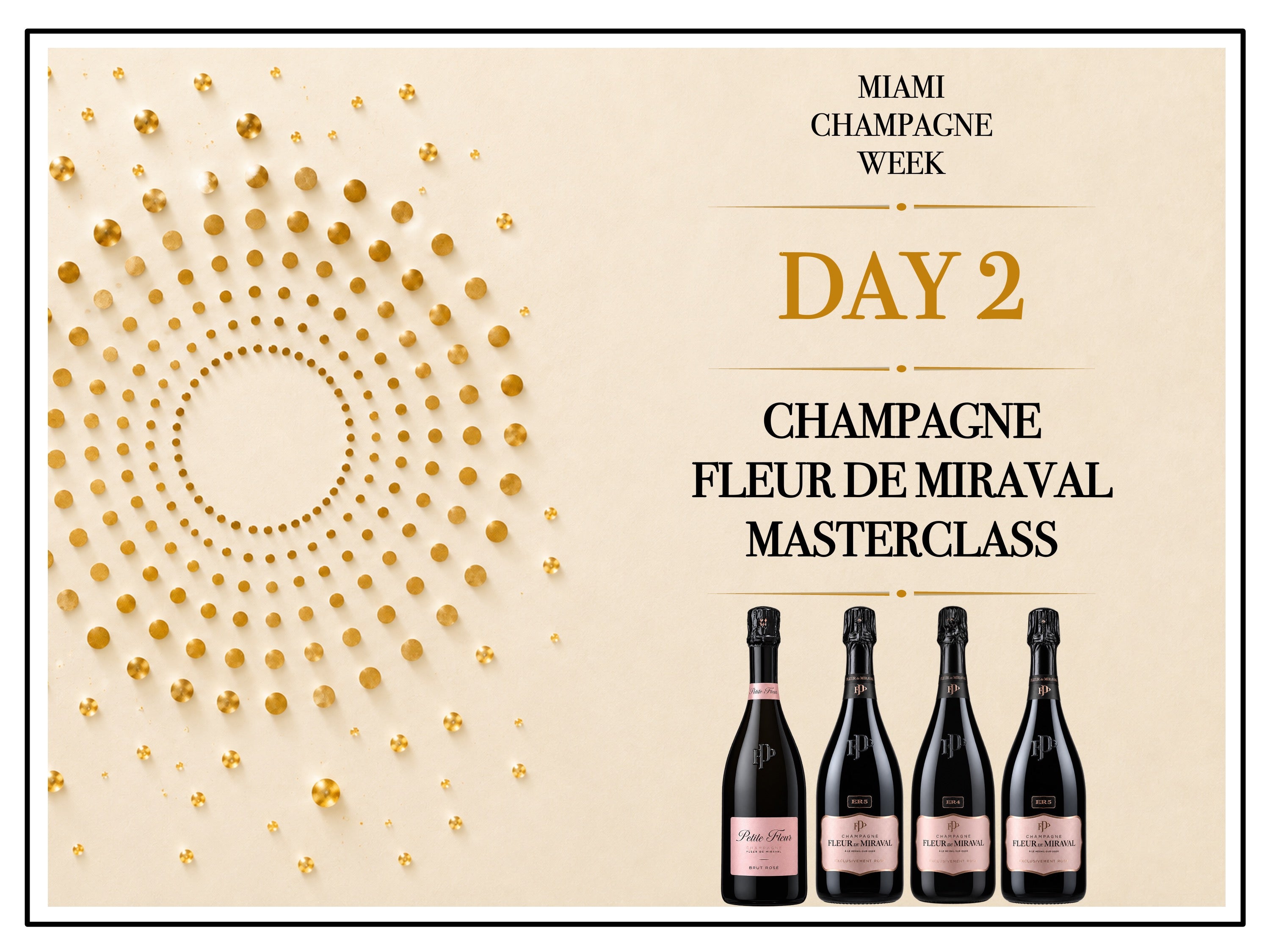 MCW Day 2 - 10/20 Fleur de Miraval Masterclass